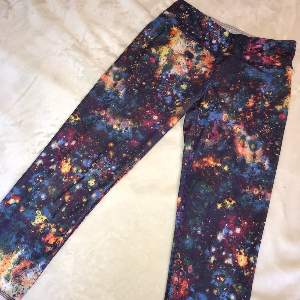 Galaxy yoga pants
